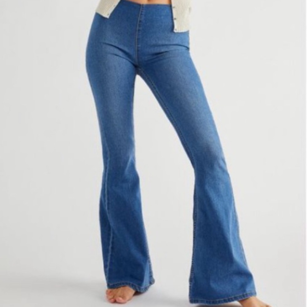 New Free People Penny Pull On Jeans